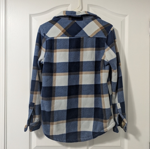 RealTree Blue Plaid Button-Up Jacket - Picture 4 of 4